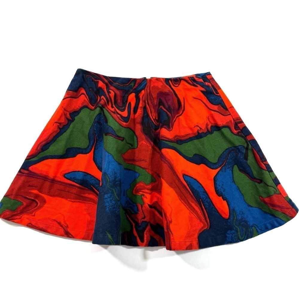 Saturday Kate Spade Circle Skirt Marble Print